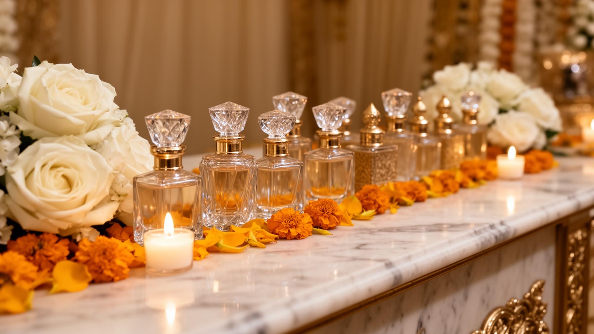 Wedding fragrance bar